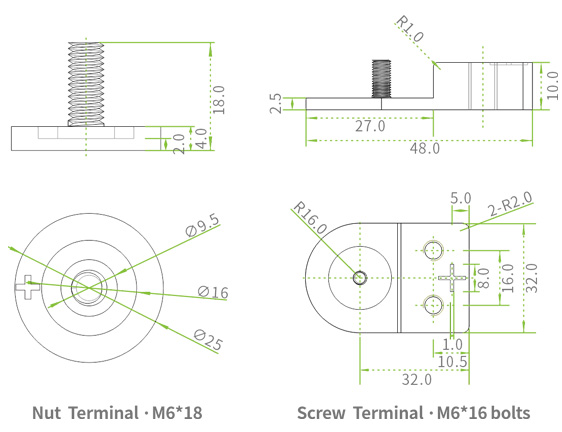 Terminal de batería de ciclo profundo LiFePO4