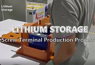 Proceso de producción terminal de tornillo