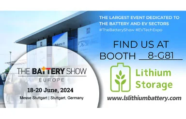 El Almacenamiento de litio brilla en Battery Show Europe 2024 en Stuttgart, Alemania